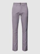 Slim fit chino met steekzakken, model 'SCHINO'