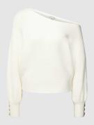 Gebreide pullover in one shoulder-design, model 'ISADORA'