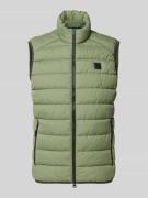 Gewatteerde bodywarmer met tweewegritssluiting