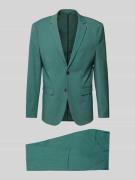 Slim fit colbert met reverskraag, model 'LIAM'