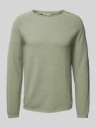 Gebreide pullover met ronde hals