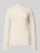 Gebreide pullover met opstaande kraag, model 'Torino'