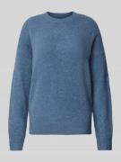 Gebreide pullover met ronde hals, model 'Festina'