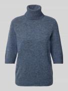 Gebreide pullover met 1/2-mouwen, model 'NESSIE'