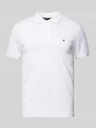 Regular fit poloshirt met logostitching