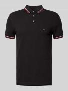 Regular fit poloshirt met logostitching