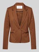 Regular fit blazer met reverskraag, model 'Rizetta'