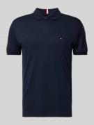 Regular fit poloshirt met logostitching