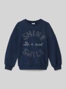 Regular fit sweatshirt met katoen