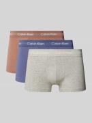 Boxershort met band met label in een set van 3 stuks