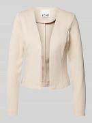 Regular fit blazer met opengewerkte voorkant, model 'KATE'