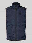 'Bodywarmer met labelbadge