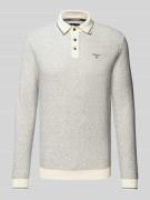 Gebreide pullover met polokraag, model 'Hilden'