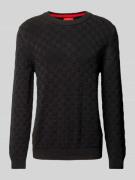 Gebreide pullover met ronde hals, model 'Selio'