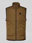 'Bodywarmer met labelbadge