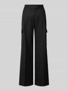 Regular fit stoffen broek met viscose, model 'Maine'