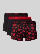 Boxershort met elastische band in een set van 3 stuks