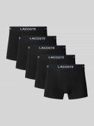 Boxershort met elastische band met logo in een set van 5 stuks