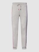 Sweatpants met contraststrepen, model 'PANT'