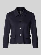 Blazer met platte kraag