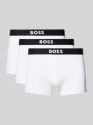 Boxershort met elastische band met logo in een set van 3 stuks, model ...