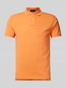 Poloshirt met labelstitching