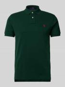 Poloshirt met labelstitching