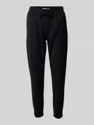 Sweatpants met verkorte pasvorm, model 'KATE'