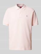 Regular fit poloshirt met logostitching