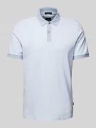 Regular fit poloshirt met labeldetail, model 'Parlay'