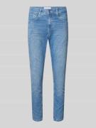 Skinny fit jeans met verkort model, model 'Ornella'