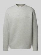 Sweatshirt met labeldetail, model 'SPACER'