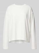 Relaxed fit sweatshirt met geborsteld oppervlak