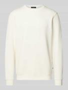 Sweatshirt met labeldetail, model 'harry'