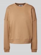 Oversized sweatshirt met extra brede schouders