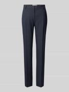 Slim fit broek met structuurmotief