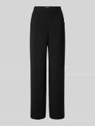 Stoffen broek met knoopsluiting, model 'RINA'