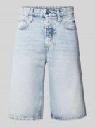 Korte relaxed fit jeans in 5-pocketmodel