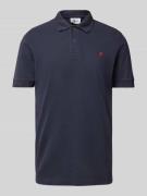 Regular fit poloshirt met logostitching