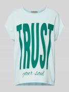 T-shirt met statementprint