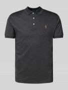 Poloshirt met labelstitching