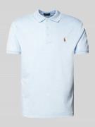 Poloshirt met labelstitching