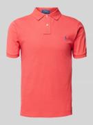 Poloshirt met labelstitching