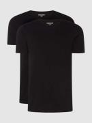 Comfort fit T-shirt in een set van 2 stuks