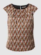 Blouse met all-over motief