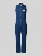 Jumpsuit met platte kraag