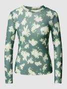 Shirt met lange mouwen in batiklook