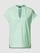 Blouse met V-hals