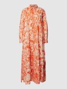 Maxi-jurk met all-over print