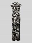 Jumpsuit met strikceintuur